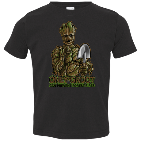 T-Shirts Black / 2T Only Groot Toddler Premium T-Shirt