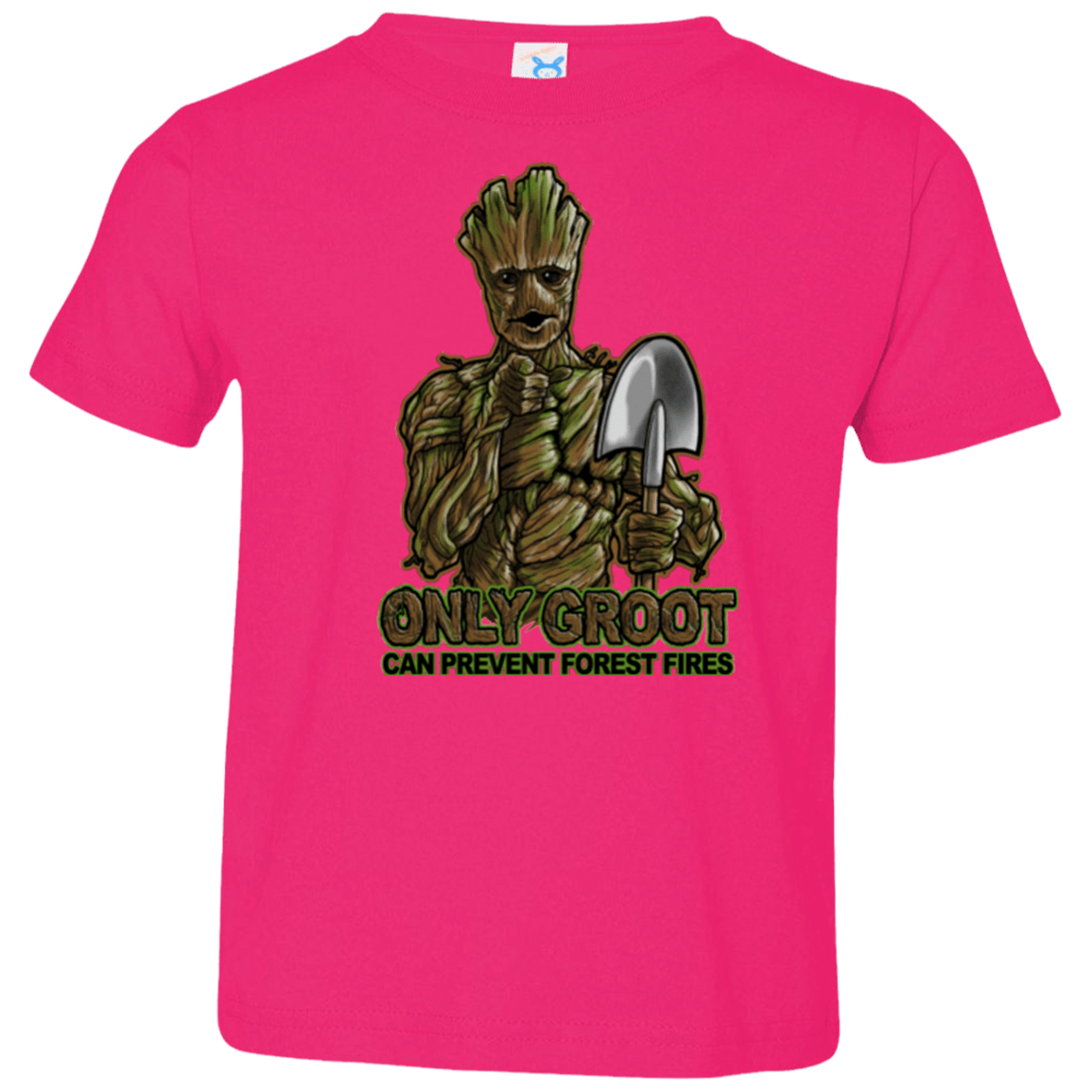 T-Shirts Hot Pink / 2T Only Groot Toddler Premium T-Shirt