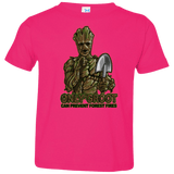 T-Shirts Hot Pink / 2T Only Groot Toddler Premium T-Shirt