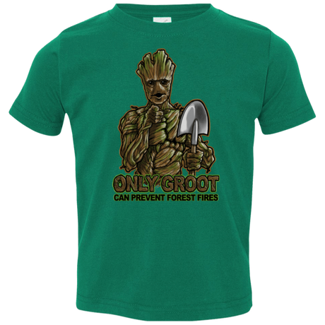 T-Shirts Kelly / 2T Only Groot Toddler Premium T-Shirt