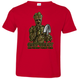 T-Shirts Red / 2T Only Groot Toddler Premium T-Shirt