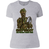 T-Shirts Heather Grey / X-Small Only Groot Women's Premium T-Shirt