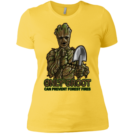 T-Shirts Vibrant Yellow / X-Small Only Groot Women's Premium T-Shirt