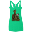 T-Shirts Envy / X-Small Only Groot Women's Triblend Racerback Tank