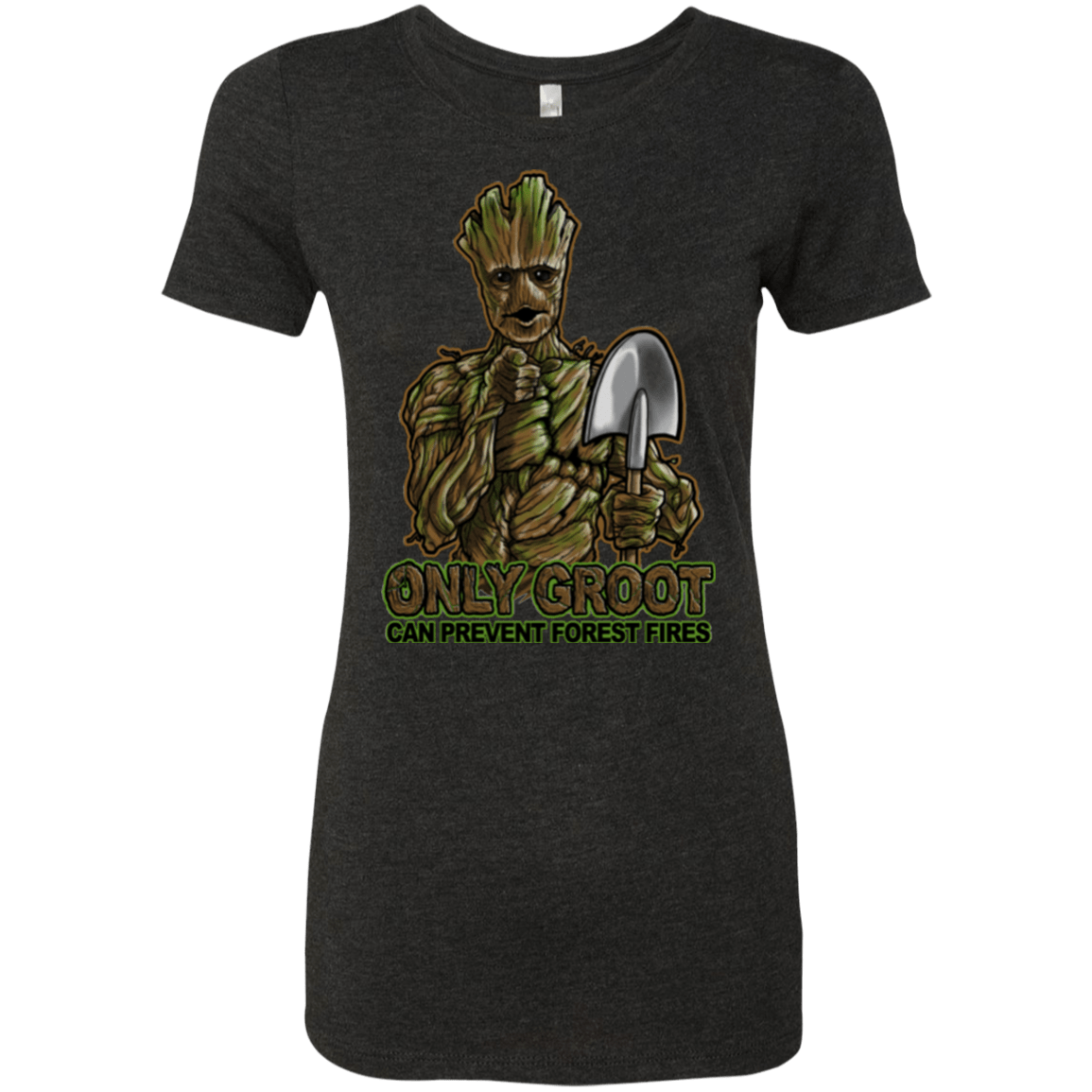 T-Shirts Vintage Black / Small Only Groot Women's Triblend T-Shirt