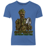 T-Shirts Vintage Royal / YXS Only Groot Youth Triblend T-Shirt