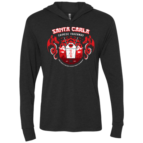 T-Shirts Vintage Black / X-Small Only Noodles Michael Triblend Long Sleeve Hoodie Tee