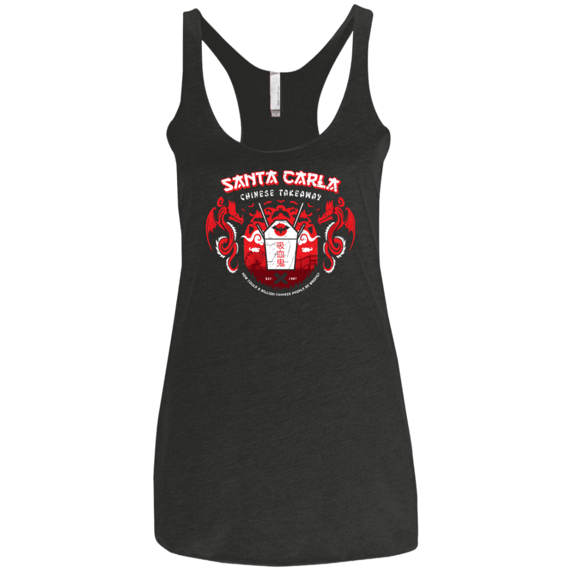 Only Noodles Michael Women's Triblend Racerback Tank