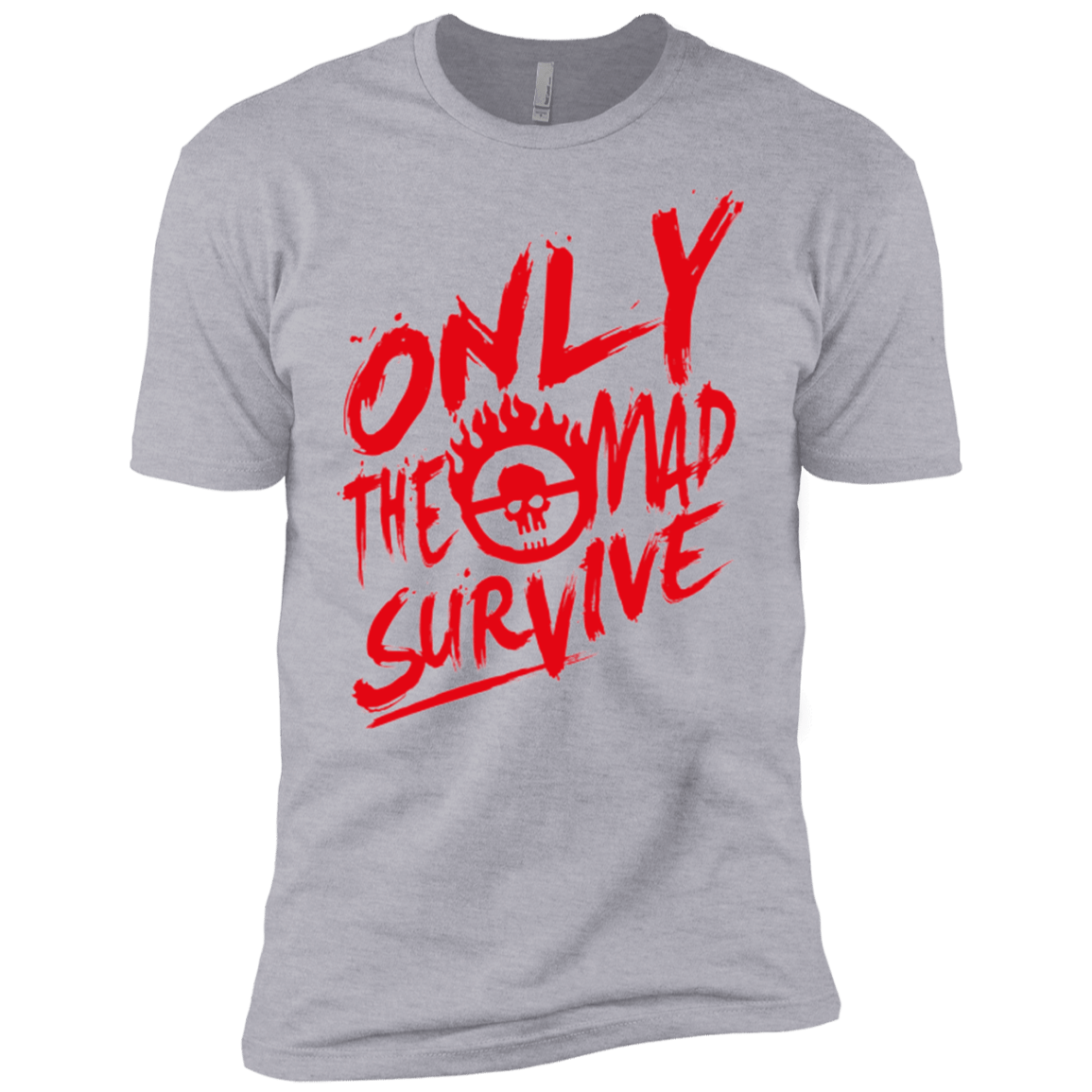 T-Shirts Heather Grey / YXS Only The Mad Red Boys Premium T-Shirt
