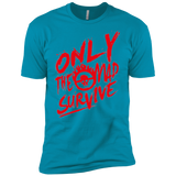 T-Shirts Turquoise / YXS Only The Mad Red Boys Premium T-Shirt