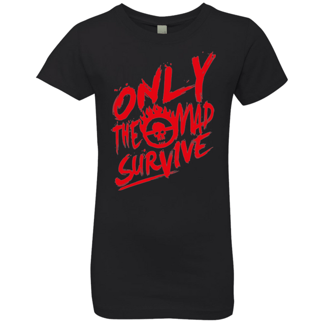 T-Shirts Black / YXS Only The Mad Red Girls Premium T-Shirt