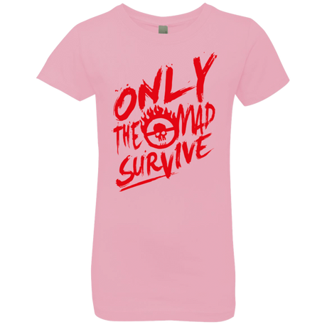 T-Shirts Light Pink / YXS Only The Mad Red Girls Premium T-Shirt