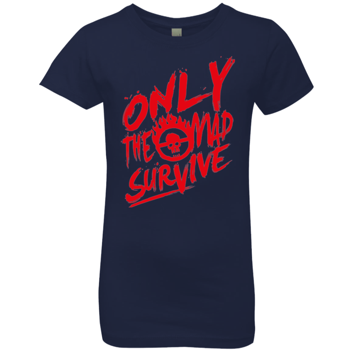 T-Shirts Midnight Navy / YXS Only The Mad Red Girls Premium T-Shirt