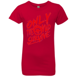 T-Shirts Red / YXS Only The Mad Red Girls Premium T-Shirt