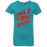 T-Shirts Tahiti Blue / YXS Only The Mad Red Girls Premium T-Shirt