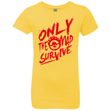 T-Shirts Vibrant Yellow / YXS Only The Mad Red Girls Premium T-Shirt
