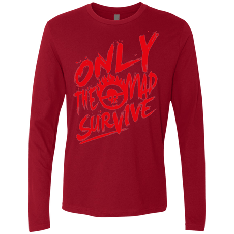 T-Shirts Cardinal / Small Only The Mad Red Men's Premium Long Sleeve