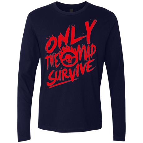 T-Shirts Midnight Navy / Small Only The Mad Red Men's Premium Long Sleeve