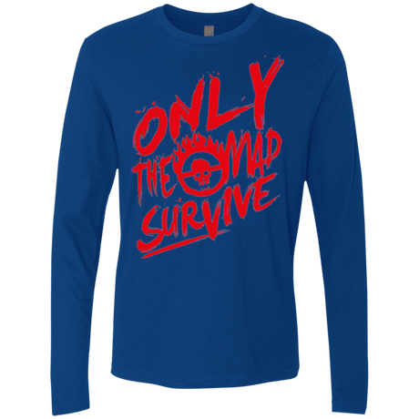 T-Shirts Royal / Small Only The Mad Red Men's Premium Long Sleeve