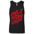 T-Shirts Black / Small Only The Mad Red Men's Premium Tank Top