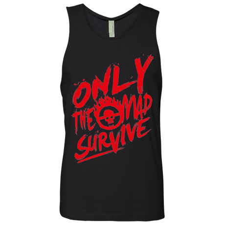 T-Shirts Black / Small Only The Mad Red Men's Premium Tank Top