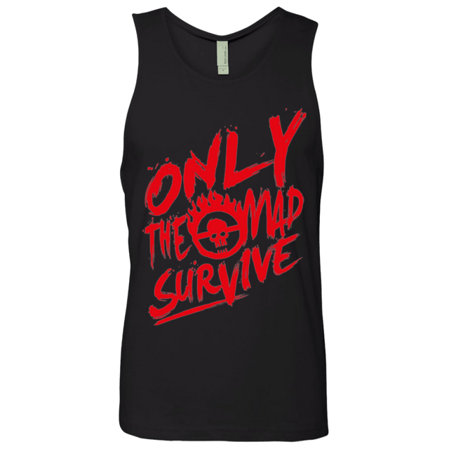 T-Shirts Black / Small Only The Mad Red Men's Premium Tank Top