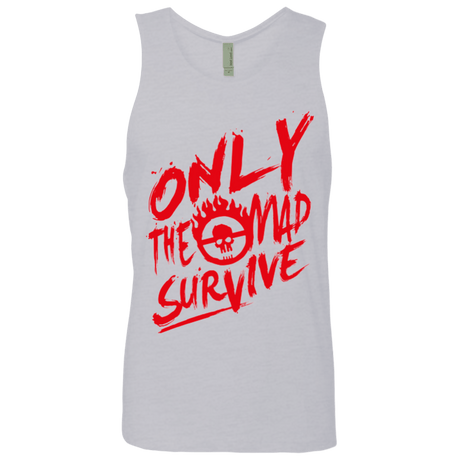 T-Shirts Heather Grey / Small Only The Mad Red Men's Premium Tank Top