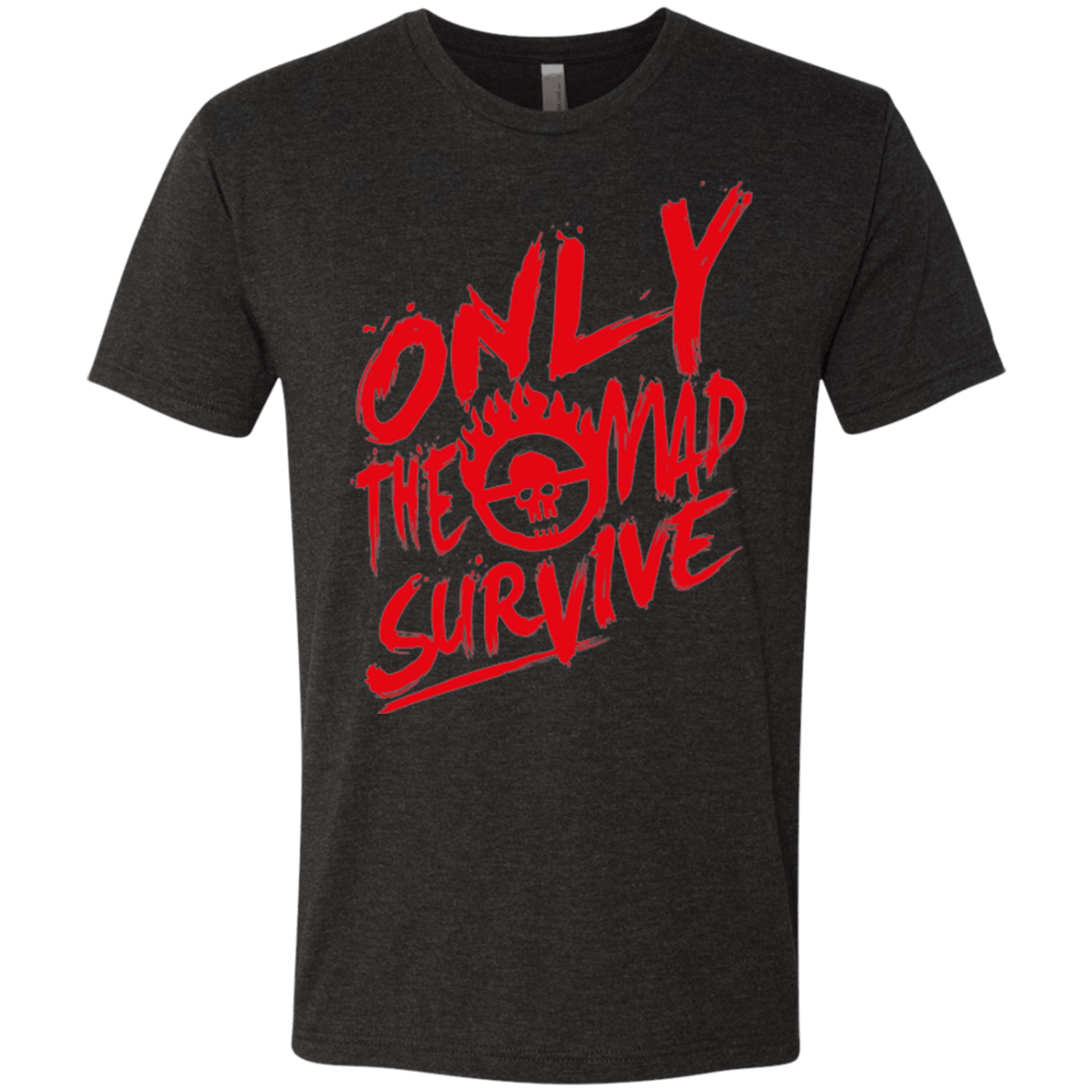 T-Shirts Vintage Black / Small Only The Mad Red Men's Triblend T-Shirt