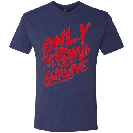 T-Shirts Vintage Navy / Small Only The Mad Red Men's Triblend T-Shirt