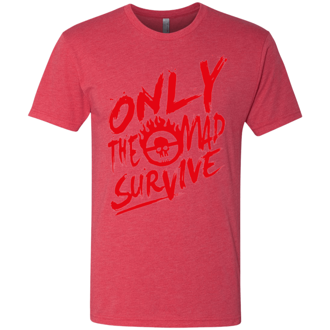 T-Shirts Vintage Red / Small Only The Mad Red Men's Triblend T-Shirt