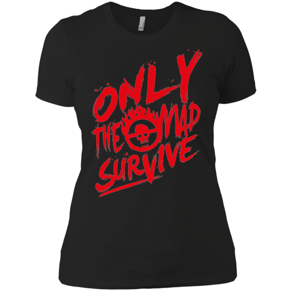 T-Shirts Black / X-Small Only The Mad Red Women's Premium T-Shirt