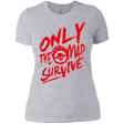 T-Shirts Heather Grey / X-Small Only The Mad Red Women's Premium T-Shirt