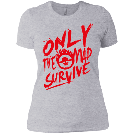 T-Shirts Heather Grey / X-Small Only The Mad Red Women's Premium T-Shirt
