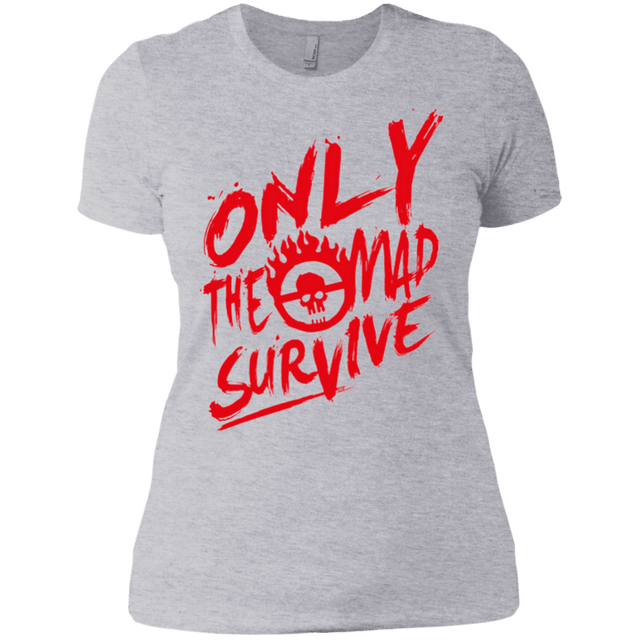 T-Shirts Heather Grey / X-Small Only The Mad Red Women's Premium T-Shirt