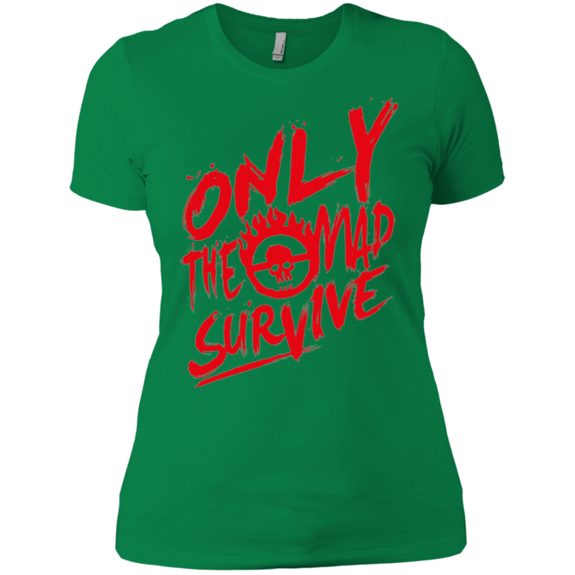 T-Shirts Kelly Green / X-Small Only The Mad Red Women's Premium T-Shirt