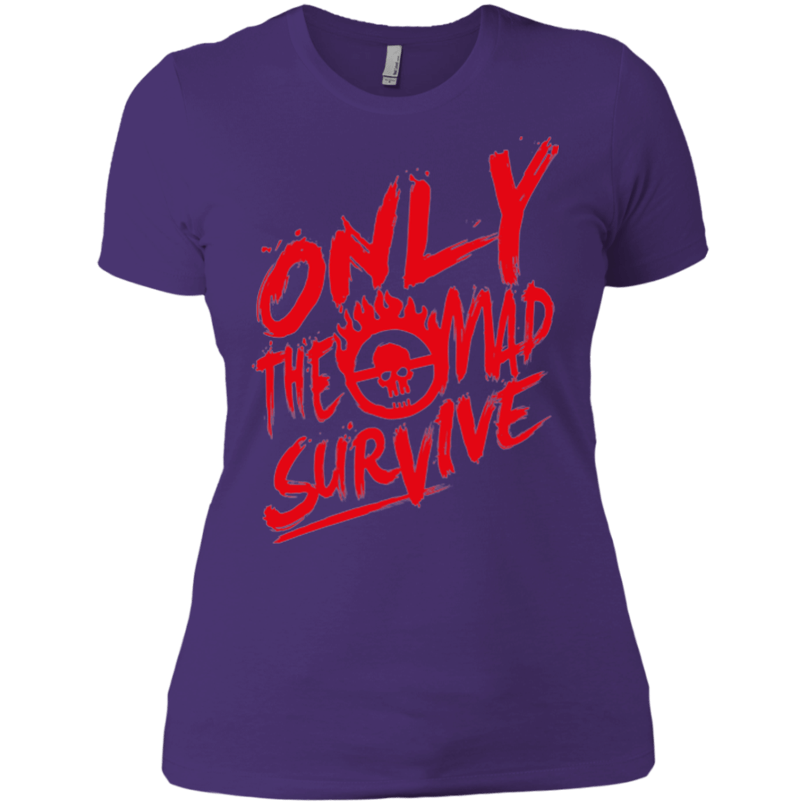 T-Shirts Purple Rush/ / X-Small Only The Mad Red Women's Premium T-Shirt