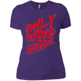 T-Shirts Purple Rush/ / X-Small Only The Mad Red Women's Premium T-Shirt