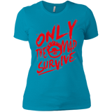 T-Shirts Turquoise / X-Small Only The Mad Red Women's Premium T-Shirt