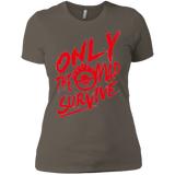 T-Shirts Warm Grey / X-Small Only The Mad Red Women's Premium T-Shirt