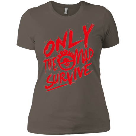 T-Shirts Warm Grey / X-Small Only The Mad Red Women's Premium T-Shirt