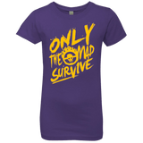 T-Shirts Purple Rush / YXS Only The Mad Yellow Girls Premium T-Shirt
