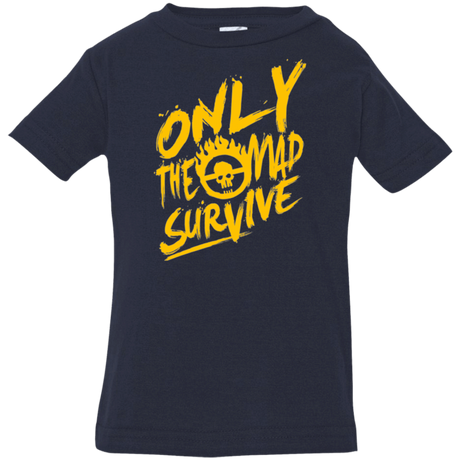 T-Shirts Navy / 6 Months Only The Mad Yellow Infant Premium T-Shirt