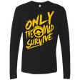 T-Shirts Black / Small Only The Mad Yellow Men's Premium Long Sleeve