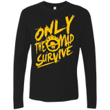 T-Shirts Black / Small Only The Mad Yellow Men's Premium Long Sleeve