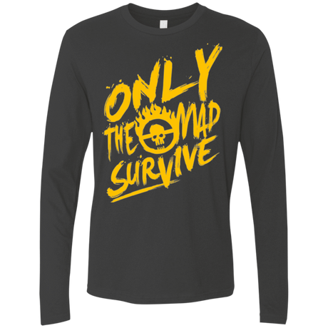 T-Shirts Heavy Metal / Small Only The Mad Yellow Men's Premium Long Sleeve