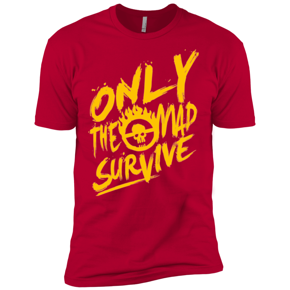 T-Shirts Red / X-Small Only The Mad Yellow Men's Premium T-Shirt