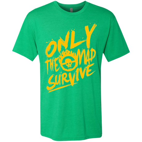 T-Shirts Envy / Small Only The Mad Yellow Men's Triblend T-Shirt