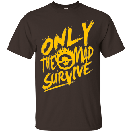 T-Shirts Dark Chocolate / Small Only The Mad Yellow T-Shirt