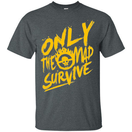 T-Shirts Dark Heather / Small Only The Mad Yellow T-Shirt
