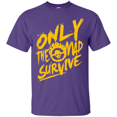 T-Shirts Purple / Small Only The Mad Yellow T-Shirt